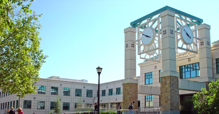 Photo of Schulz library from outside  
